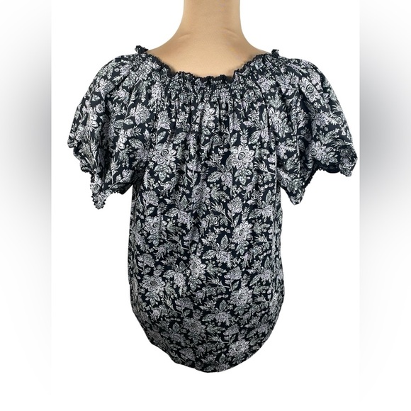 La Vie Rebecca Taylor Provencal Top Size Medium - Picture 2 of 9